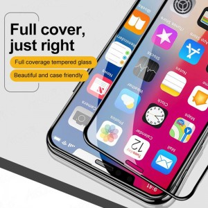 Τρισδιάστατο προστατευτικό κάλυμμα οθόνης με πλήρη κάλυψη για το iPhone XI / XI MAX 2019